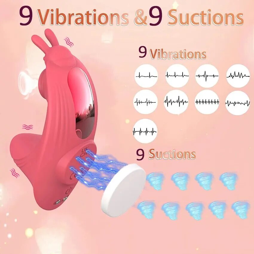 Máy massage Love Spouse 2 đầu rung thổi điều khiển app giá tốt