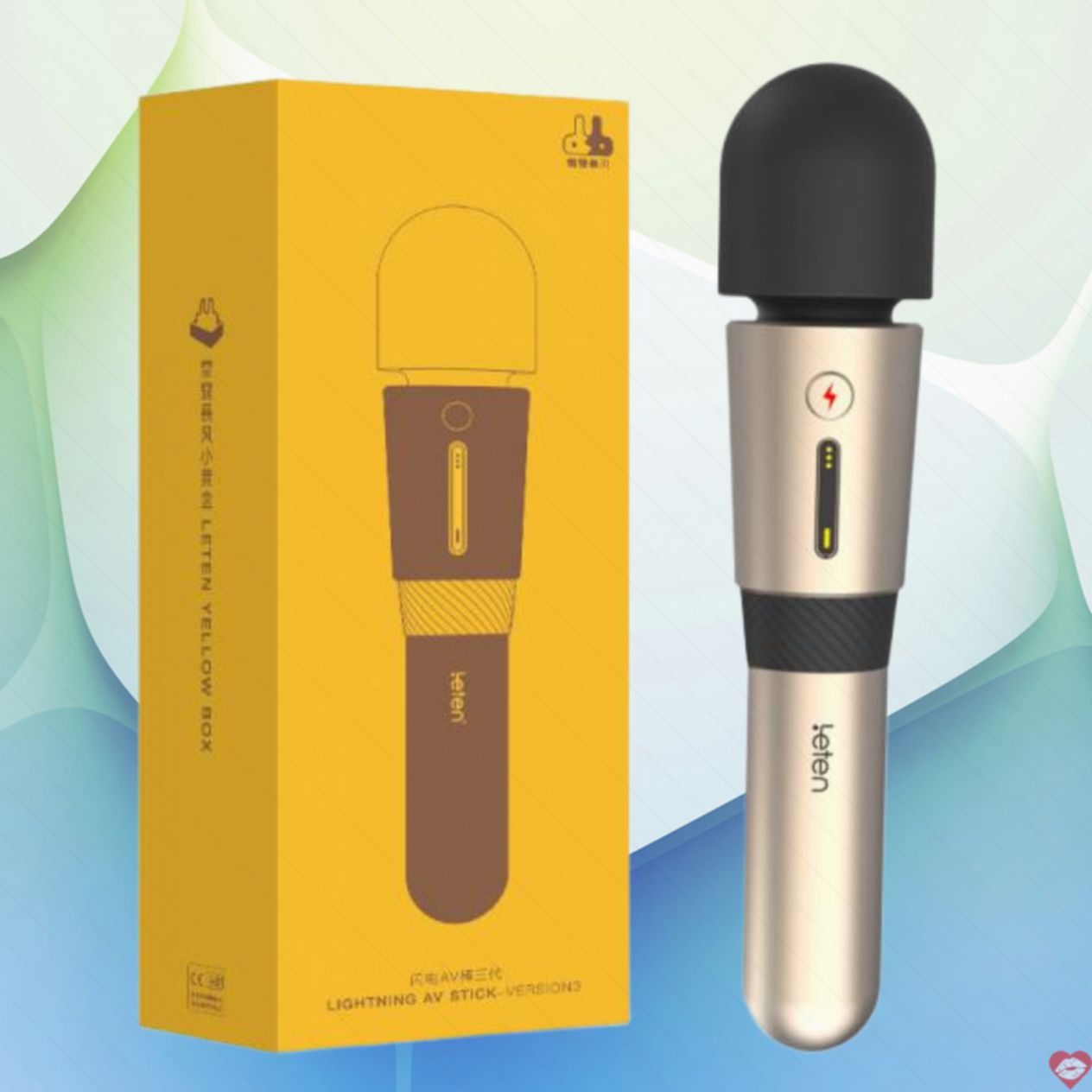 Chày Rung Leten Lightning AV Stick V3 Cao Cấp Giảm Giá Sốc 