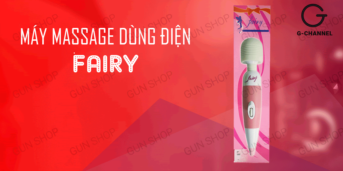 Nhập sỉ Máy massage dùng điện nhiều tần số rung - Fairy chày rung tình yêu siêu mạnh cao cấp Nhập sỉ Máy massage dùng điện nhiều tần số rung - Fairy chày rung tình yêu siêu mạnh cao cấp