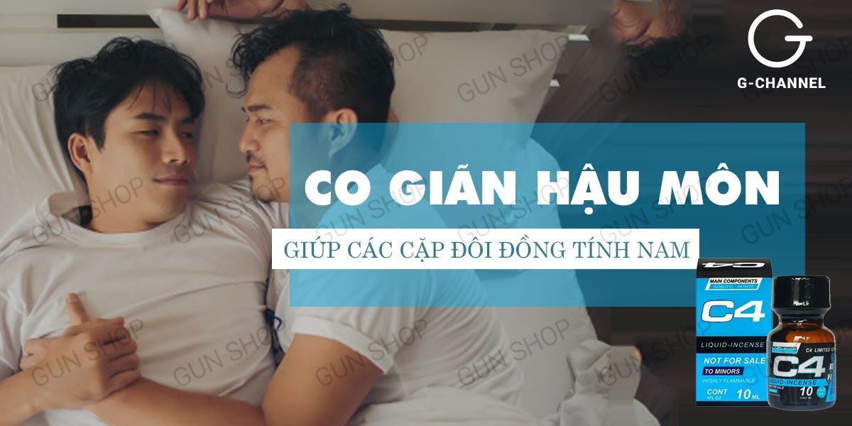 Popper C4 Blue 10ml USA chính hãng mạnh mẽ chất lượng cao