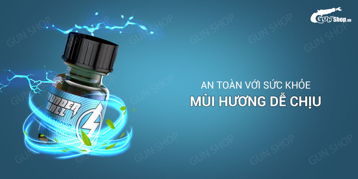  Kho sỉ Popper Thunder Ball 10ml chính hãng Mỹ USA PWD có tốt không?