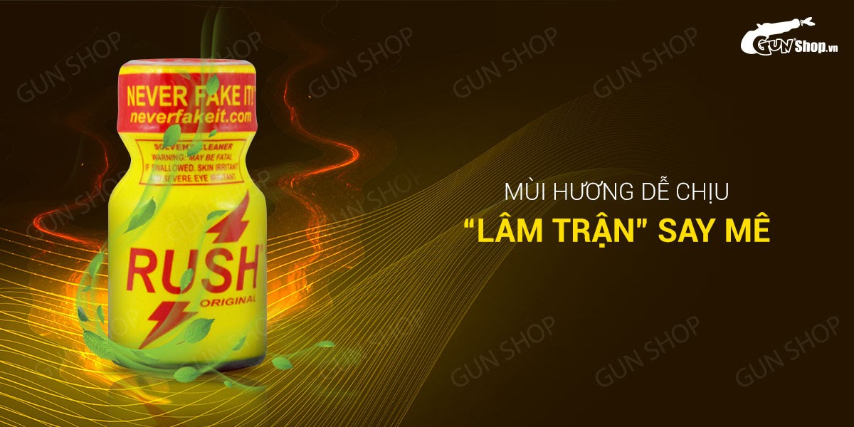 Popper Rush Original Yellow 10ml USA chính hãng giá tốt
