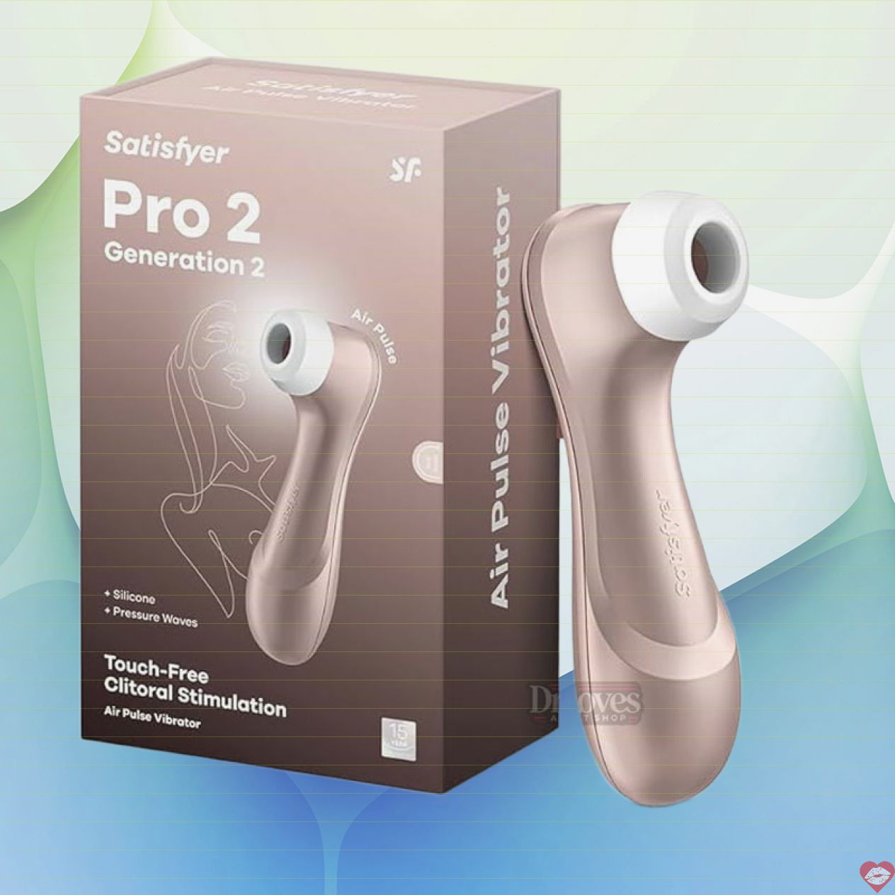 Máy Rung Satisfyer Pro 2 Gen 2 Hút Thổi Mạnh Mẽ Kích Thích 