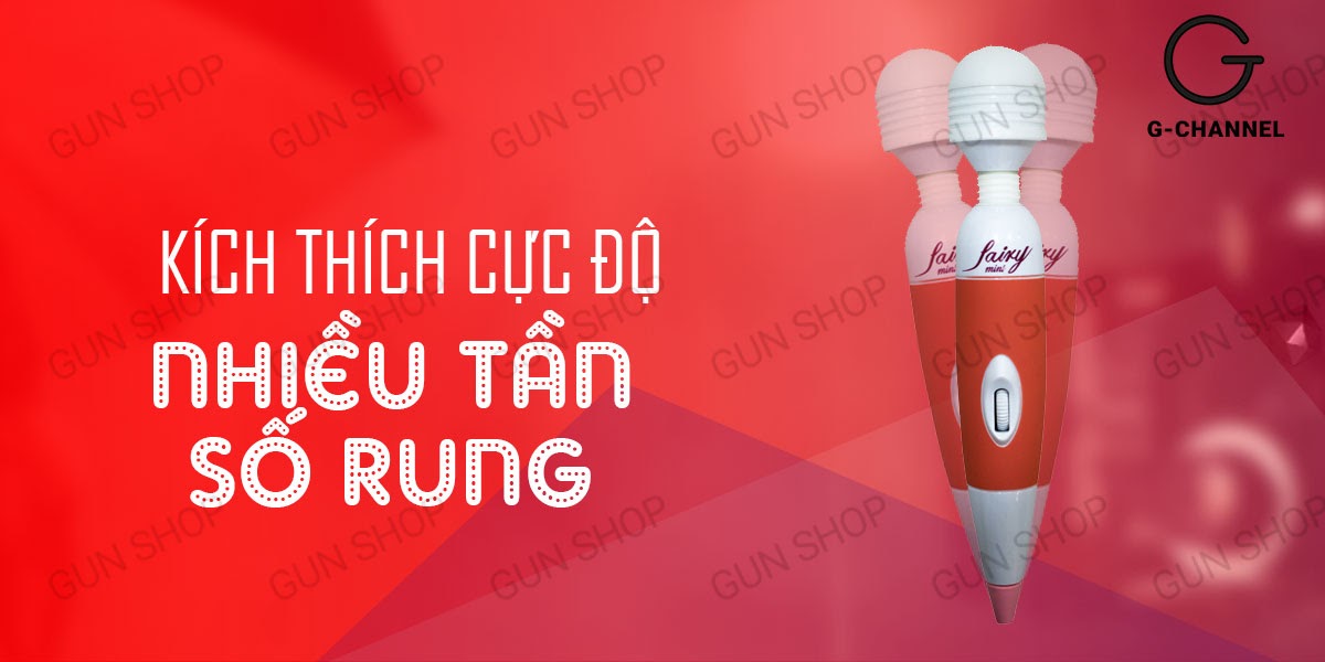 Nhập sỉ Máy massage dùng điện nhiều tần số rung - Fairy chày rung tình yêu siêu mạnh cao cấp Nhập sỉ Máy massage dùng điện nhiều tần số rung - Fairy chày rung tình yêu siêu mạnh cao cấp