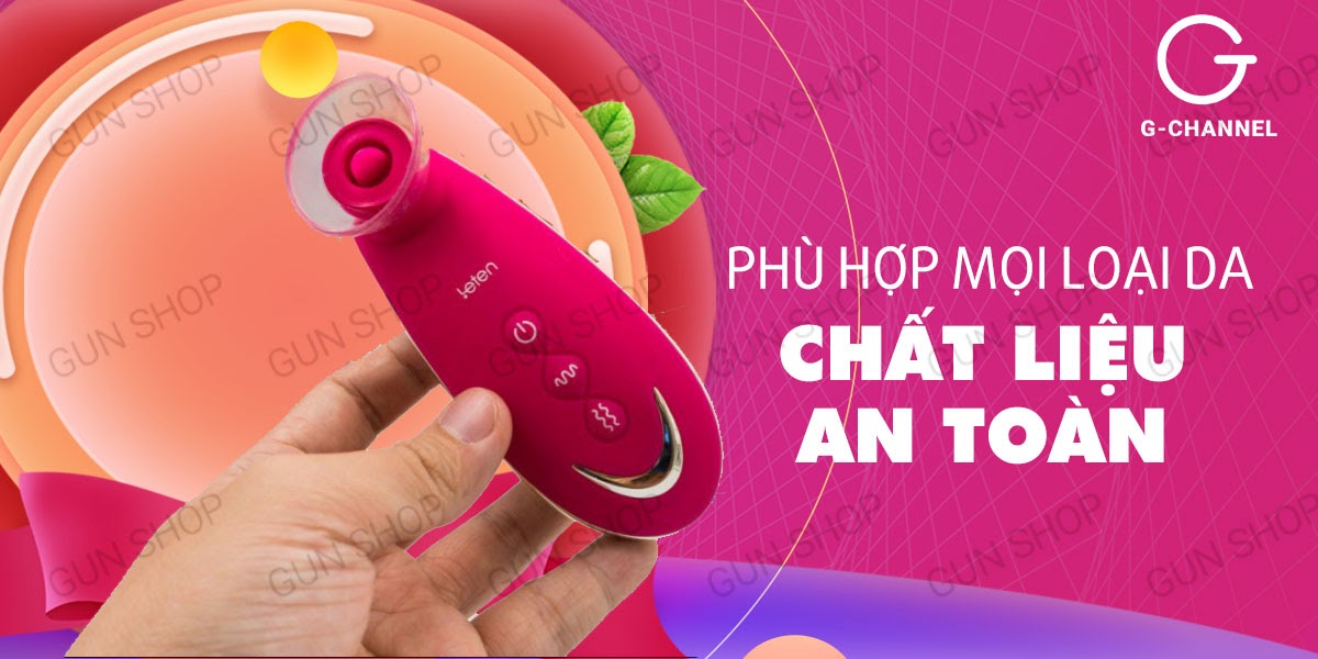 Kho sỉ Máy rung massage kích thích âm đạo có lưỡi giả hút liếm - Leten Sucker cao cấp Kho sỉ Máy rung massage kích thích âm đạo có lưỡi giả hút liếm - Leten Sucker cao cấp