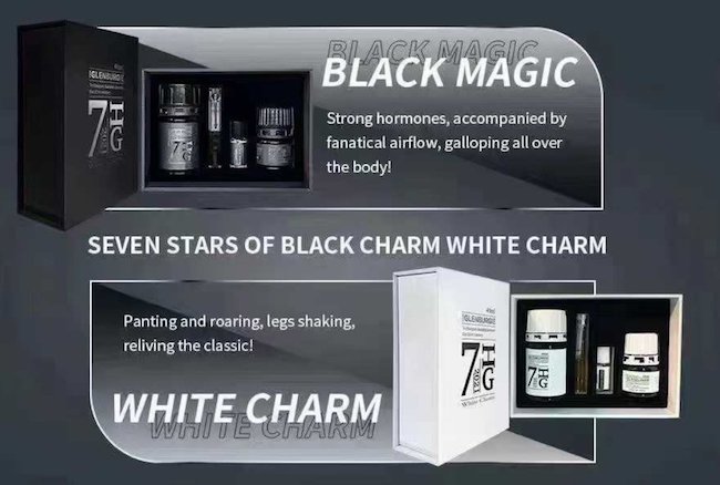 Popper Glenburgie 7HG Black Magic White Charm 60ml combo siêu đỉnh
