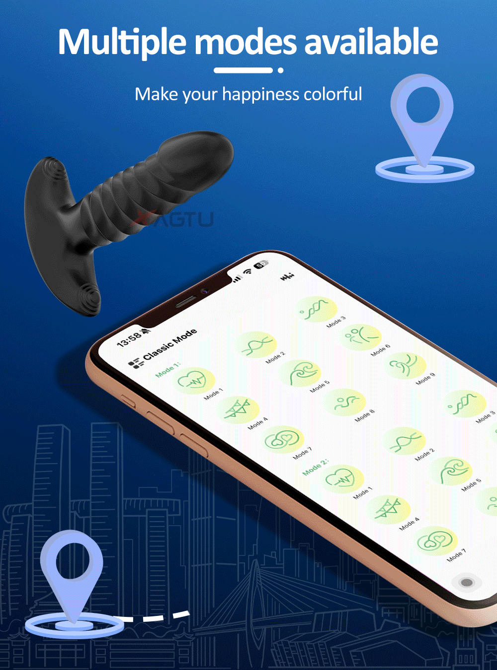  Nơi bán Phích cắm hậu môn Butt Plug điều khiển từ xa qua App giá tốt