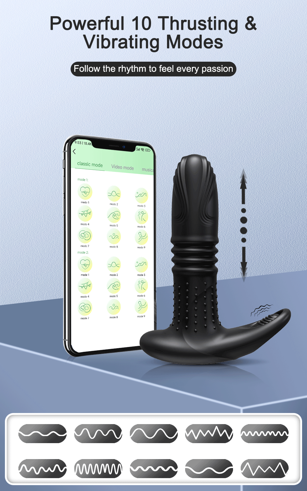  Nơi bán Phích cắm hậu môn Butt Plug điều khiển từ xa qua App giá tốt