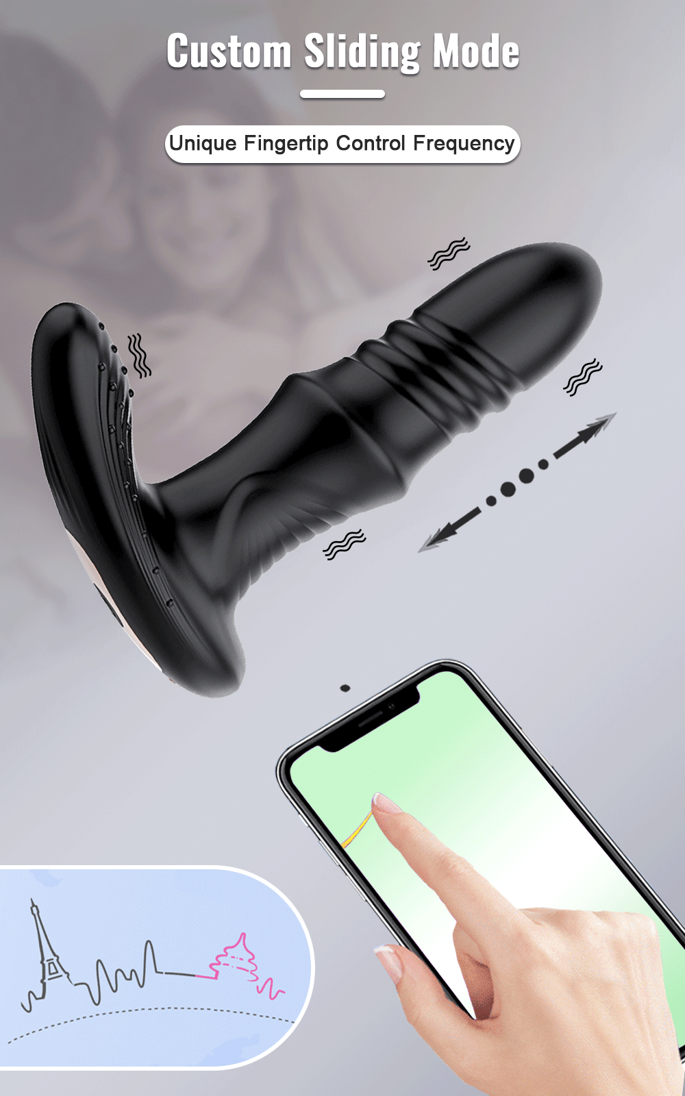  Nơi bán Phích cắm hậu môn Butt Plug điều khiển từ xa qua App giá tốt