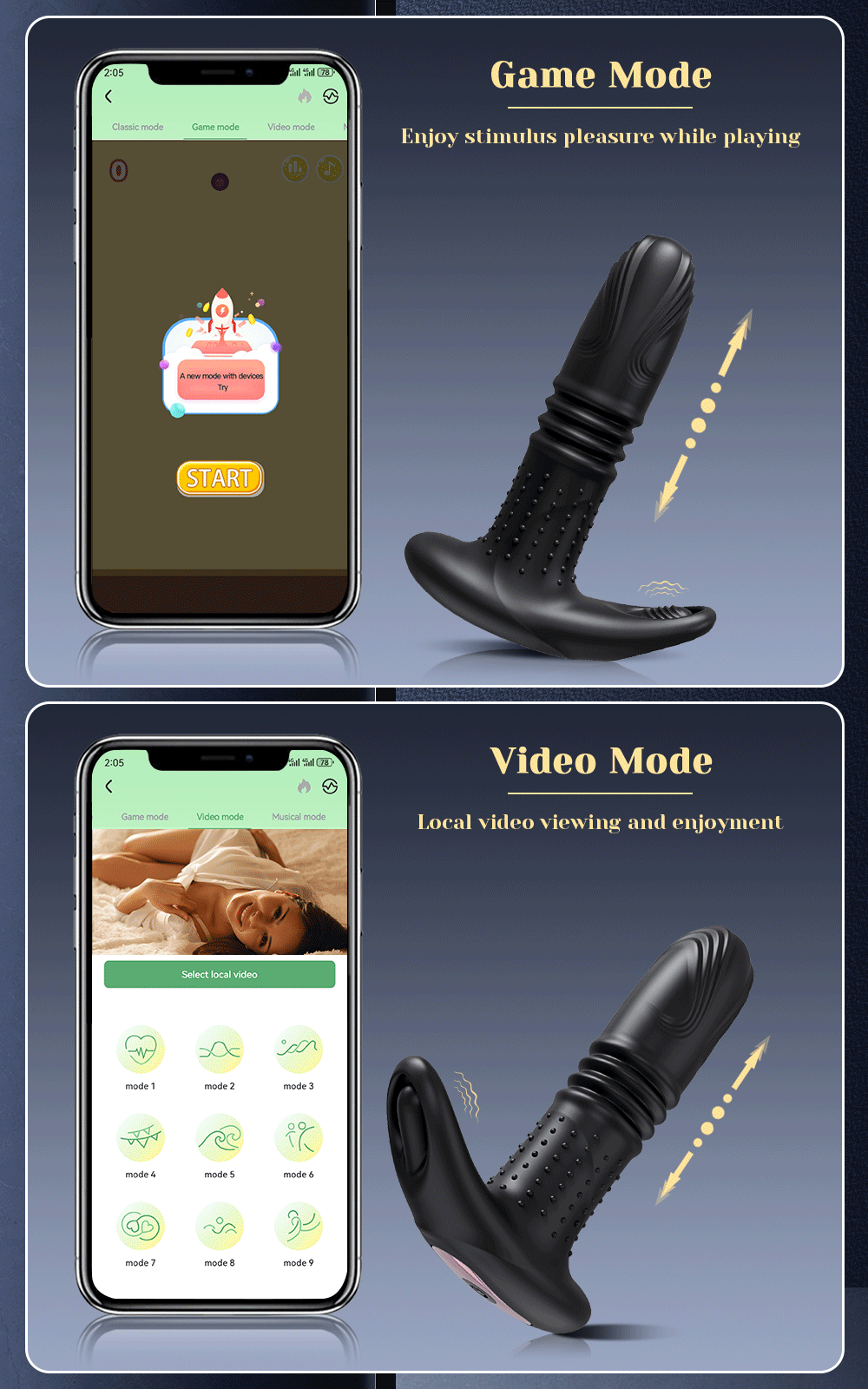  Nơi bán Phích cắm hậu môn Butt Plug điều khiển từ xa qua App giá tốt