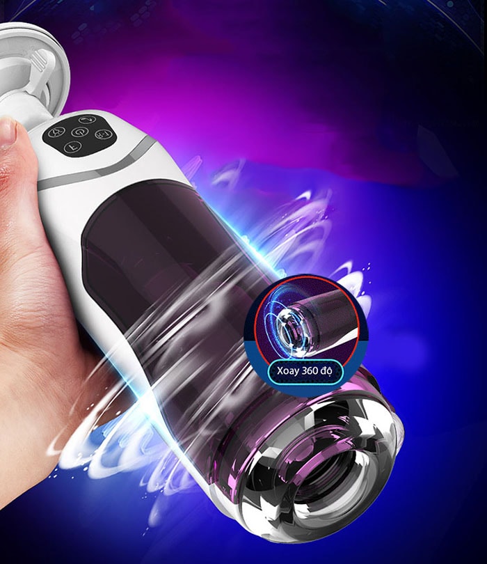 Cung cấp Máy âm đạo tự động xoay thụt LC EasyLove bú mút đa chức năng giá sỉ