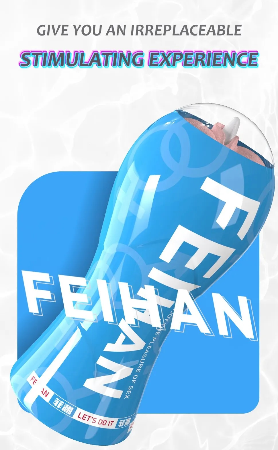  Review Âm đạo giả FeiHan VaCuum Cup hút chân không cốc thủ dâm tự sướng cho nam loại tốt