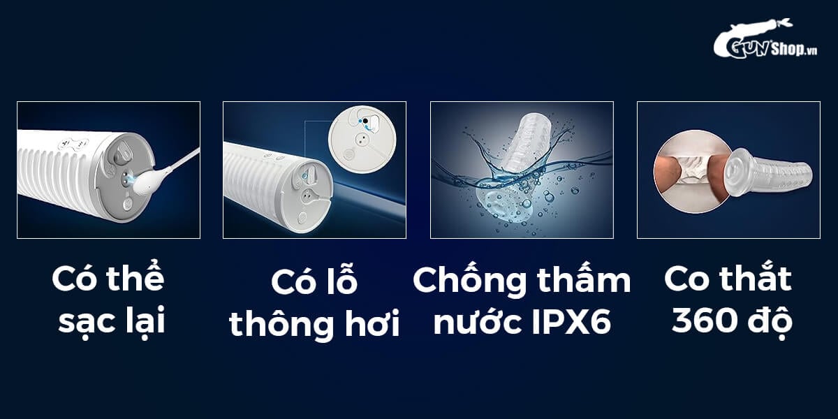  So sánh Âm đạo giả đa năng Lovense Max 2 rung co bóp điều khiển bằng điện thoại giá sỉ