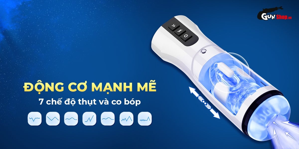  Địa chỉ bán Âm đạo giả AierLe Space Warrior 2 rung thụt co bóp mạnh loại tốt