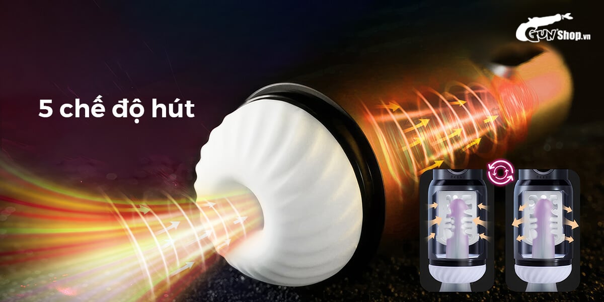  Thông tin Âm đạo giả đa năng Svakom Godwin rung hút mạnh giá rẻ
