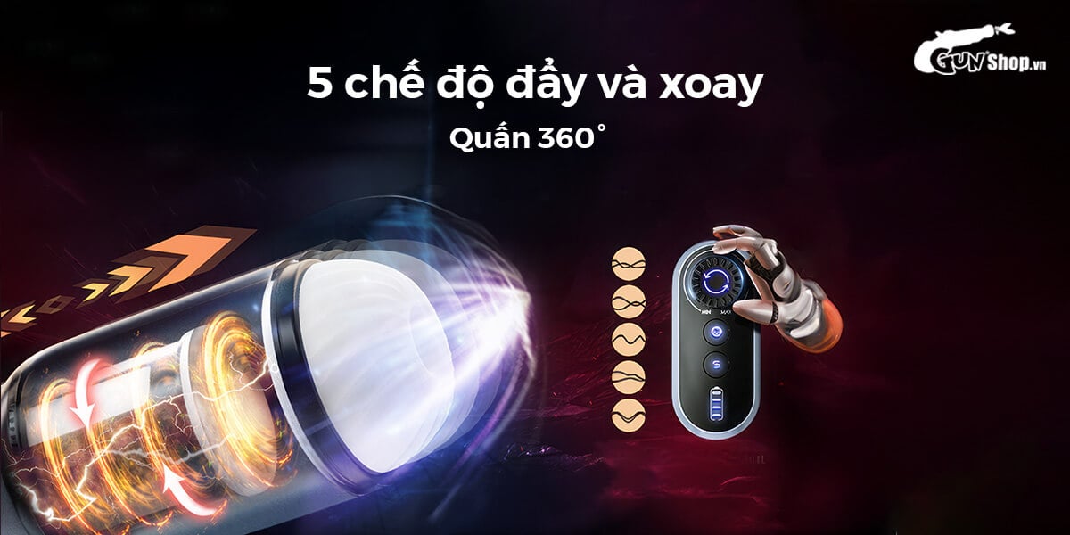  Thông tin Âm đạo giả đa năng Svakom Godwin rung hút mạnh giá rẻ
