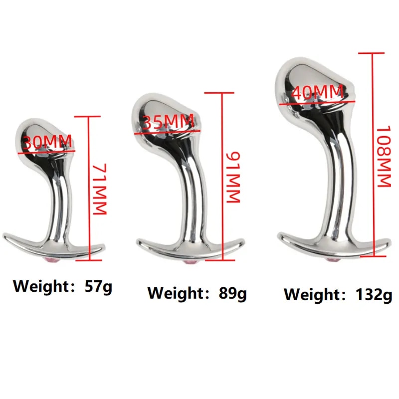  Nhập sỉ Phích cắm hậu môn inox hình dương vật giả giá rẻ