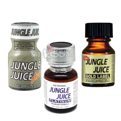 Popper Jungle Juice Platinum 10ml - Tăng Cực Khoái Mạnh Mẽ