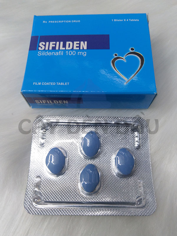  Bỏ sỉ Thuốc Sifilden 100mg cường dương sildenafil 100 kéo dài thời gian chống xuất tinh sớm loại tốt