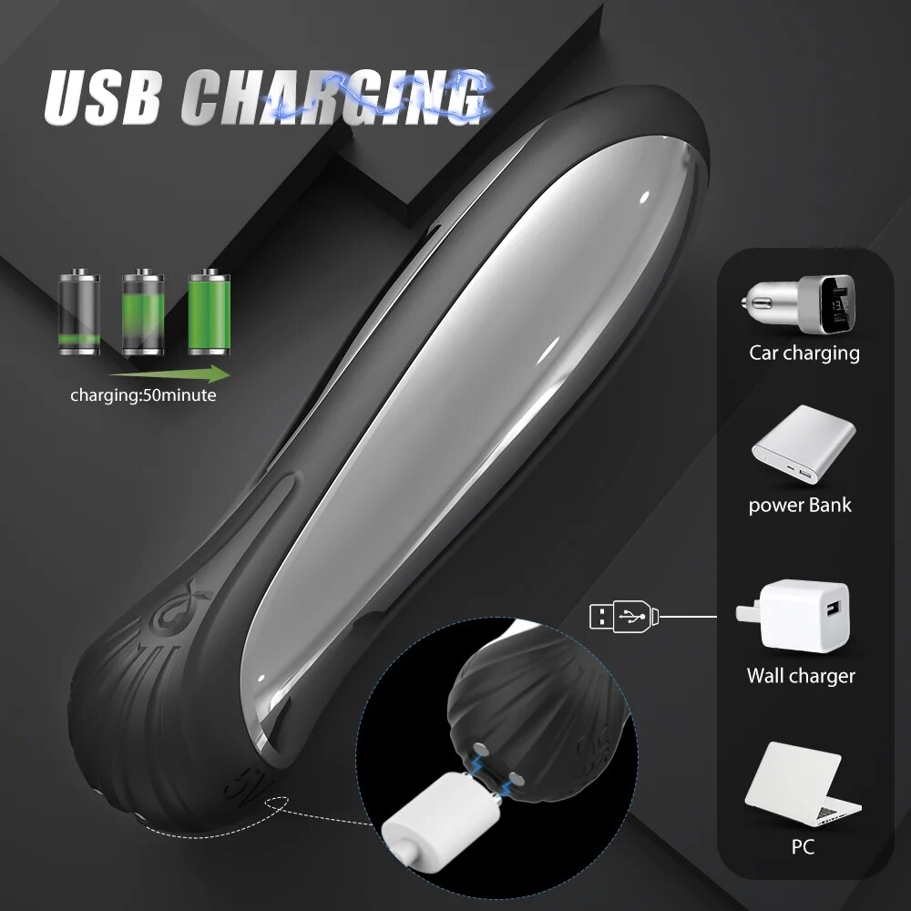  Review Trứng rung sốc điện S-Hande Poison Dart mini nhỏ gọn sạc USB cao cấp
