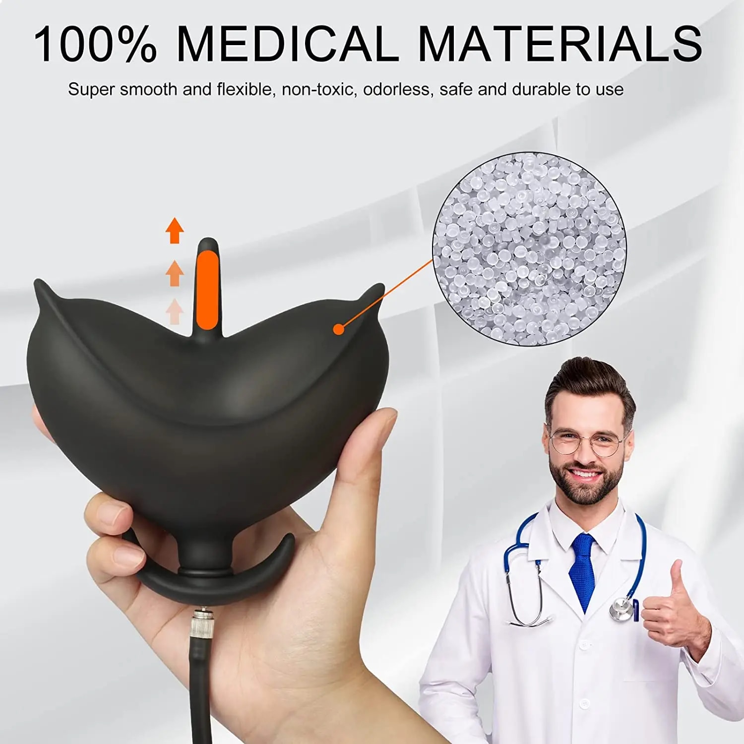  Phân phối Phích cắm hậu môm bơm hơi Hannibal phình to Khổng Lồ nhập khẩu