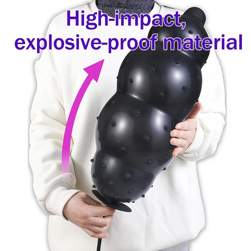  Phân phối Phích cắm hậu môm bơm hơi Hannibal phình to Khổng Lồ nhập khẩu
