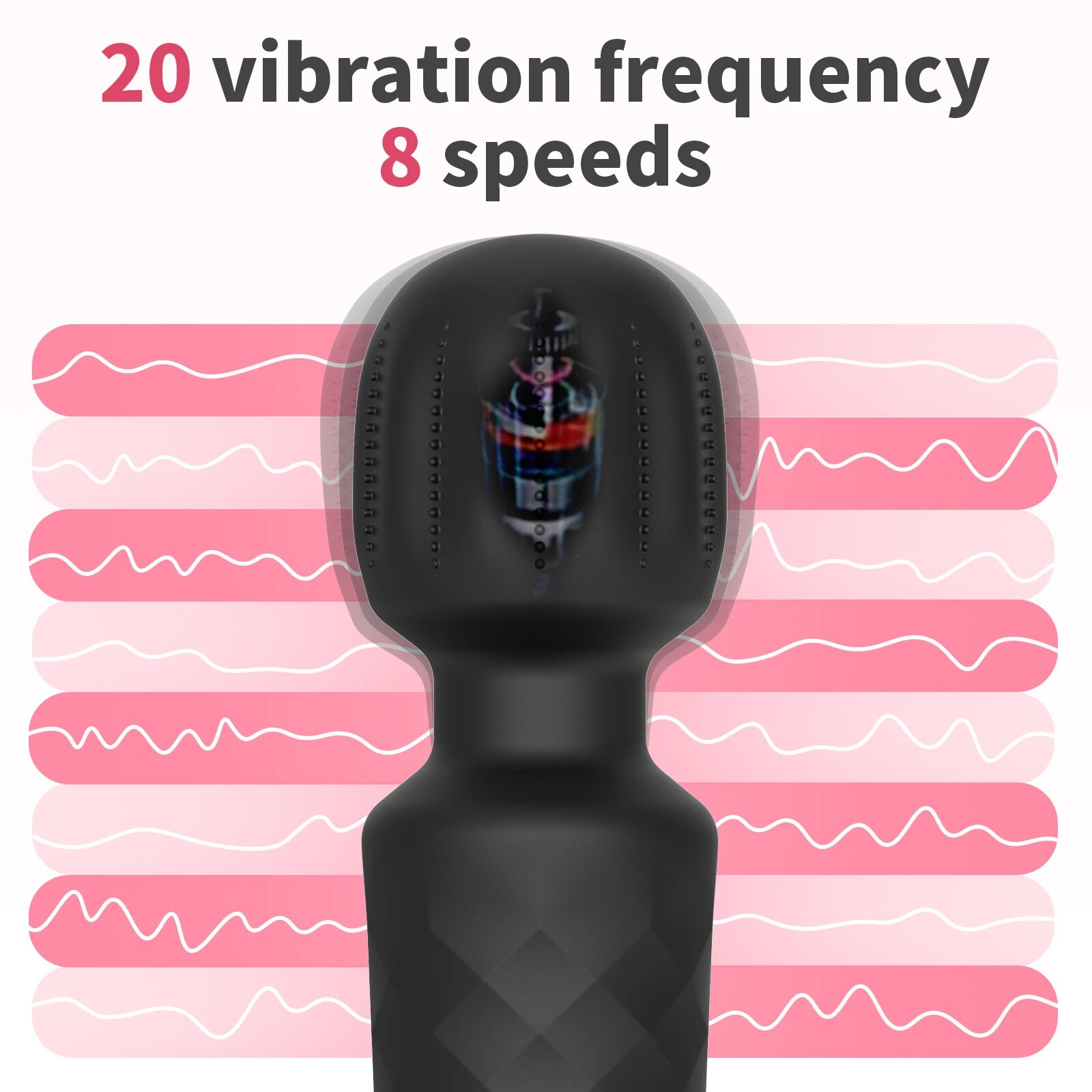  Bán Chày rung tình yêu Safiman Vibrator Magic Wand gai nổi kích thích điểm G nhập khẩu