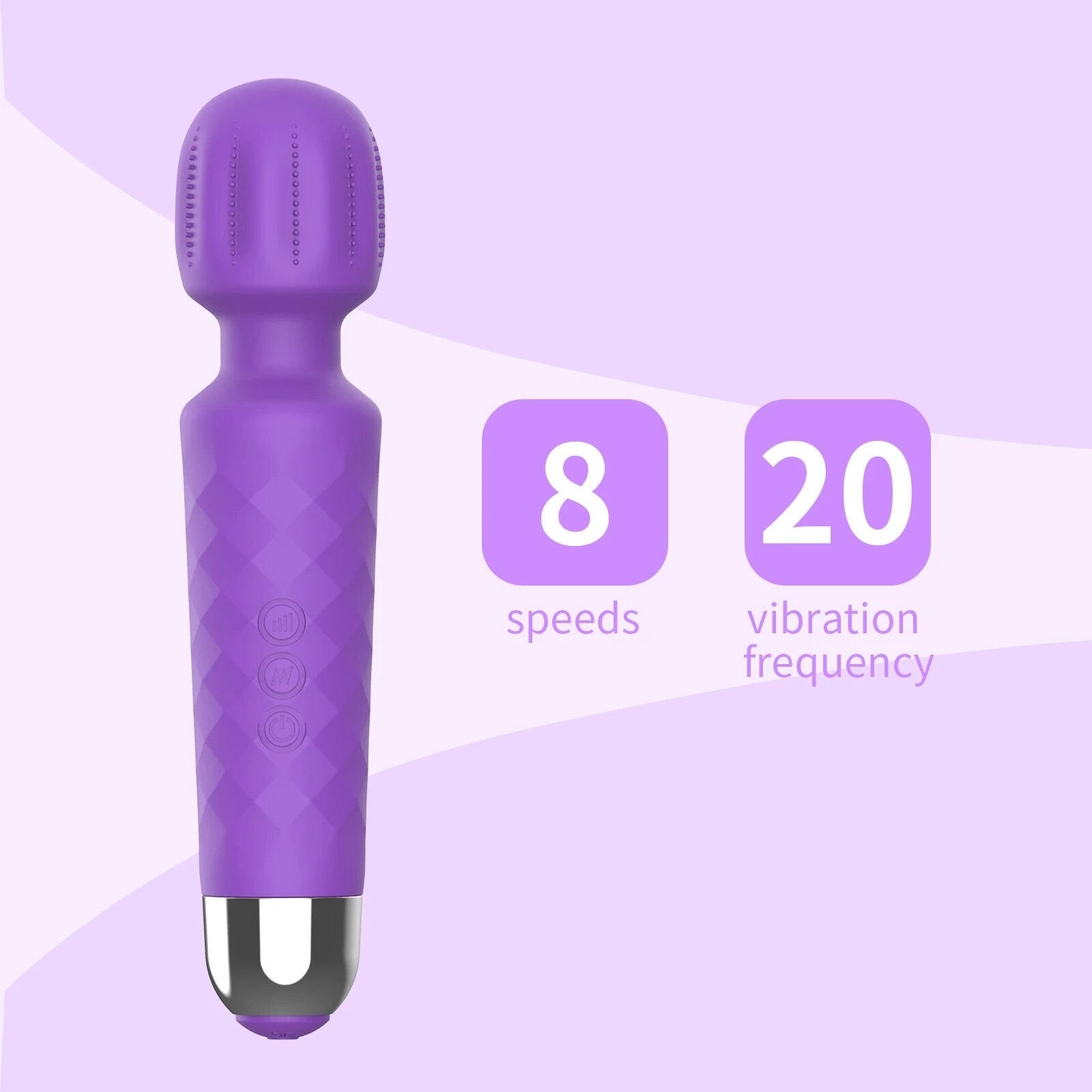  Bán Chày rung tình yêu Safiman Vibrator Magic Wand gai nổi kích thích điểm G nhập khẩu