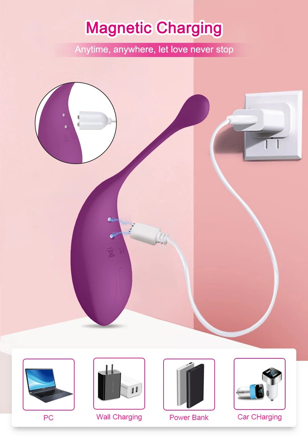  Phân phối Trứng rung tình yêu không dây điều khiển từ xa giá sỉ