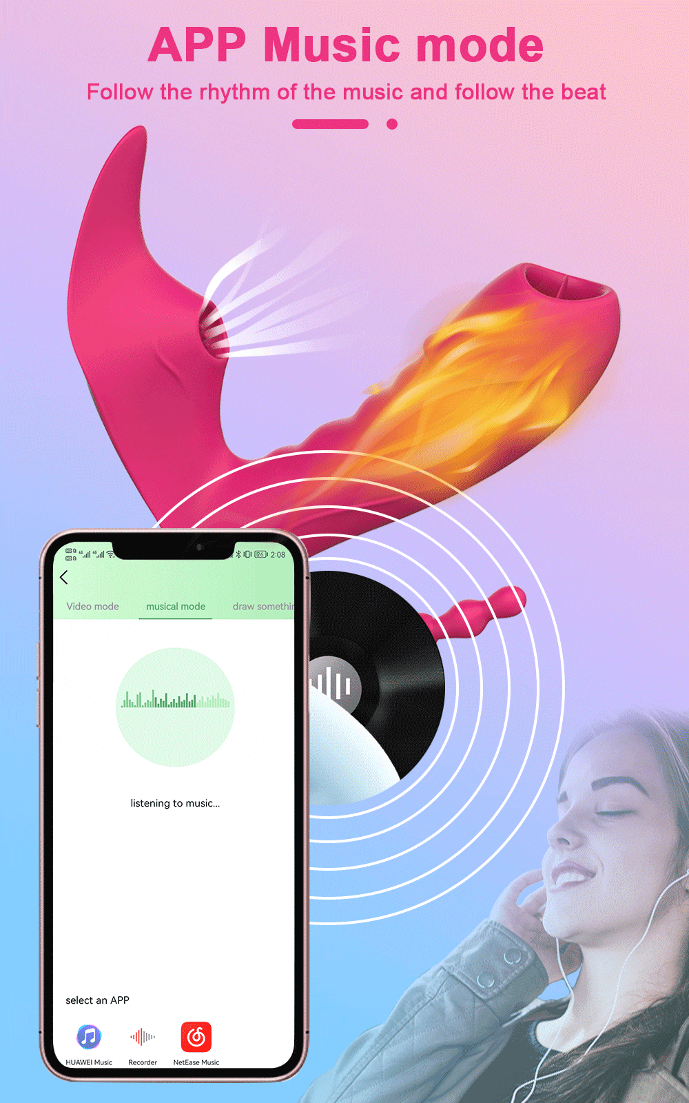 Cung cấp Dương vật giả 3 trong 1 Love Spouse rung liếm hút kết nối Bluetooth điều khiển qua app giá tốt