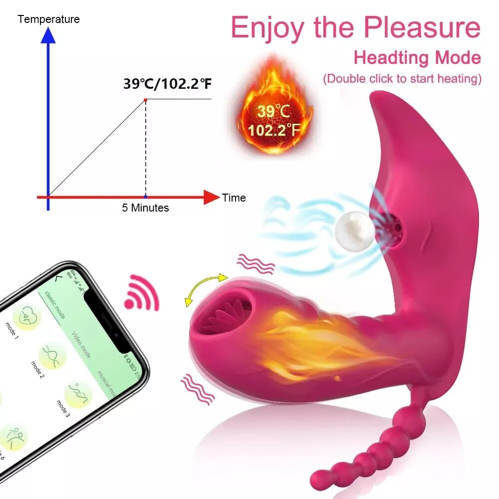 Cung cấp Dương vật giả 3 trong 1 Love Spouse rung liếm hút kết nối Bluetooth điều khiển qua app giá tốt