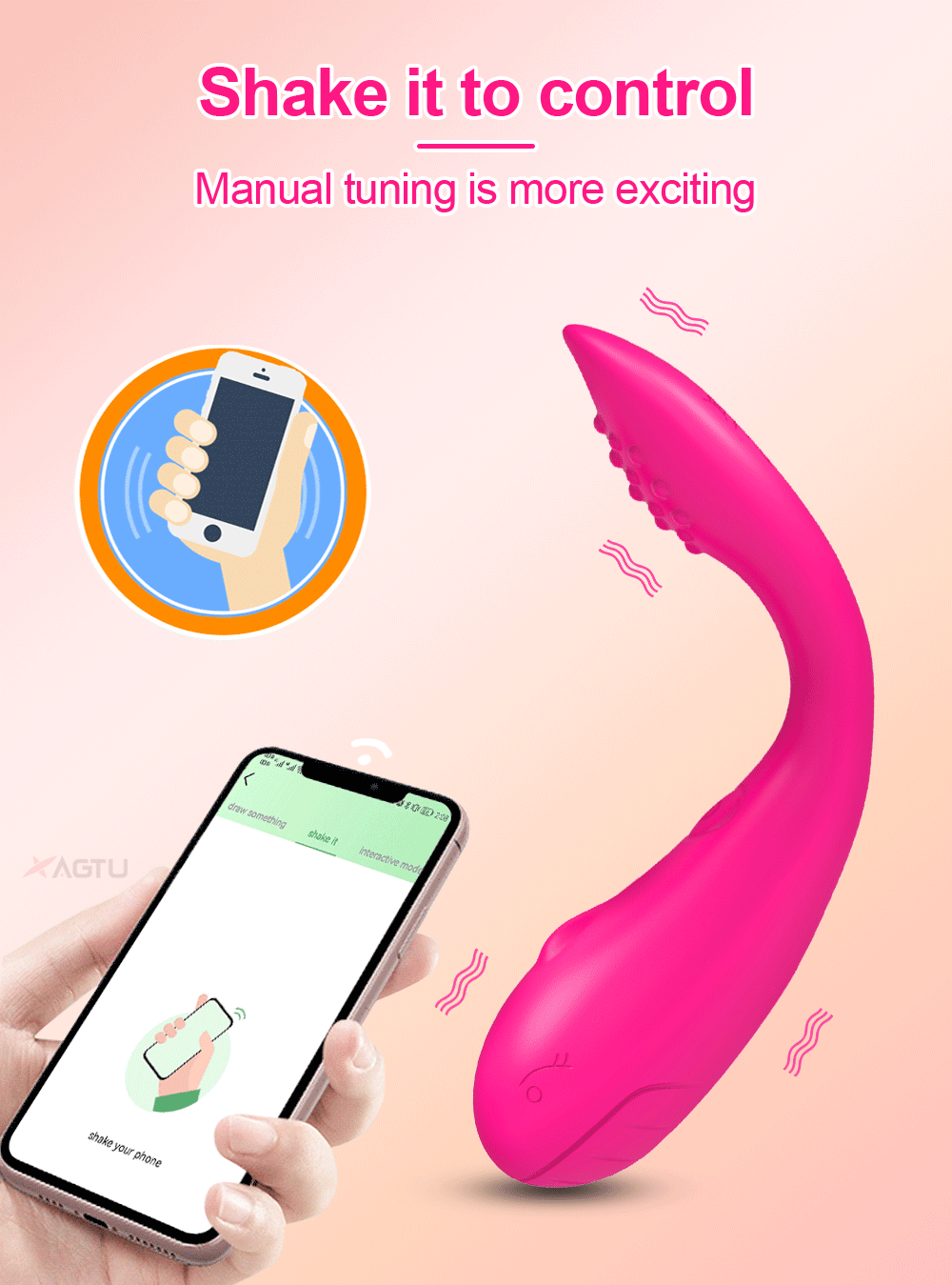  Bỏ sỉ Trứng rung cá heo Love Spouse kết nối bluetooth điều khiển qua app TD042 nhập khẩu