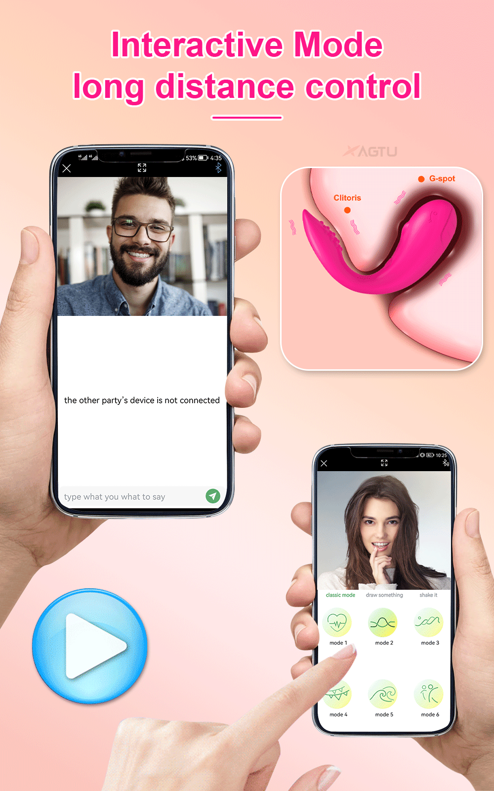  Bỏ sỉ Trứng rung cá heo Love Spouse kết nối bluetooth điều khiển qua app TD042 nhập khẩu