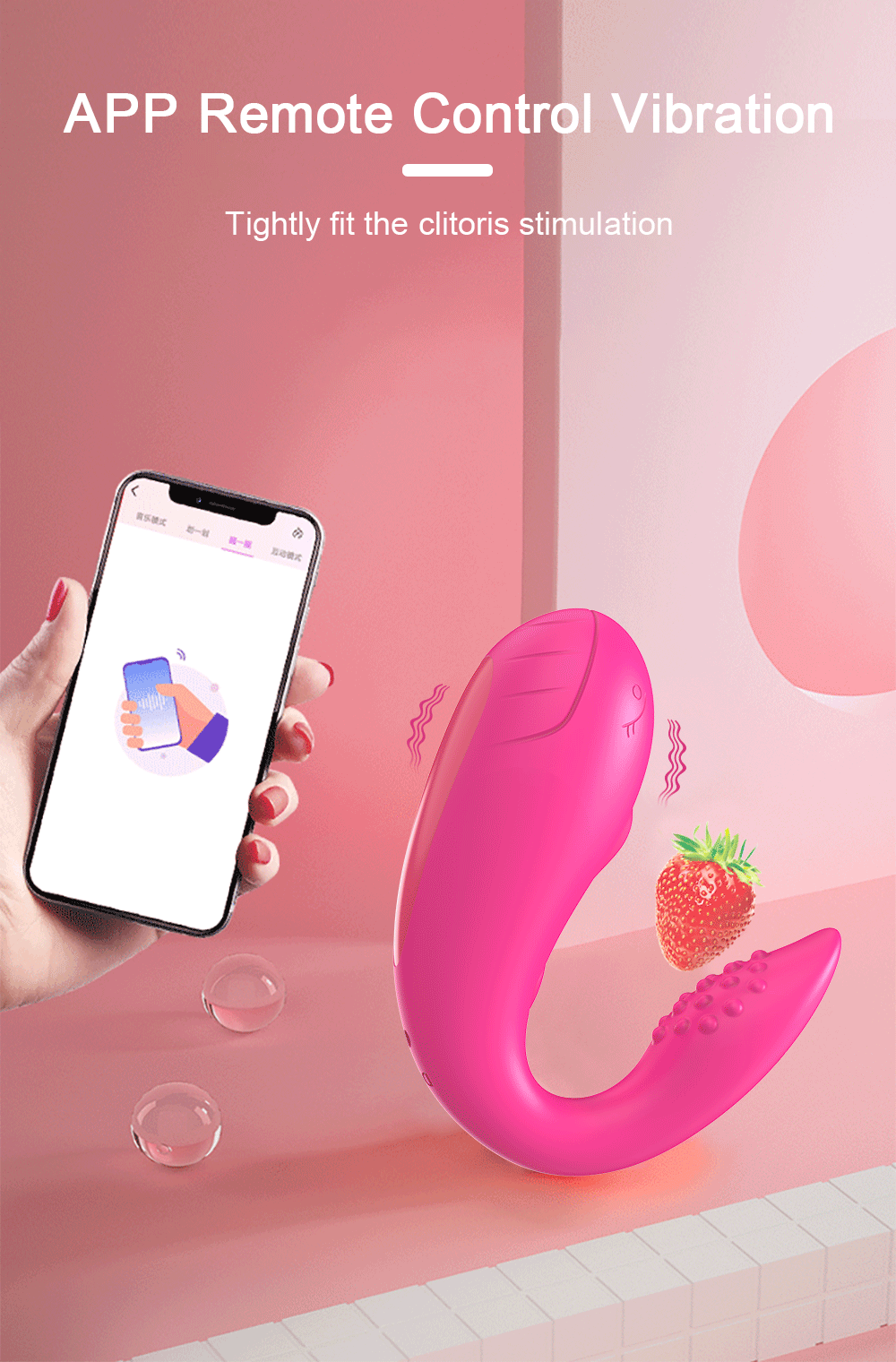  Bỏ sỉ Trứng rung cá heo Love Spouse kết nối bluetooth điều khiển qua app TD042 nhập khẩu