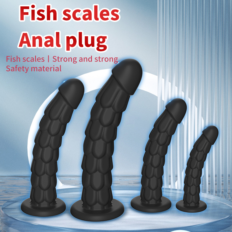  Đại lý Dương vật giả cắm hậu môn vảy cá gân nổi sextoy cho gay cao cấp