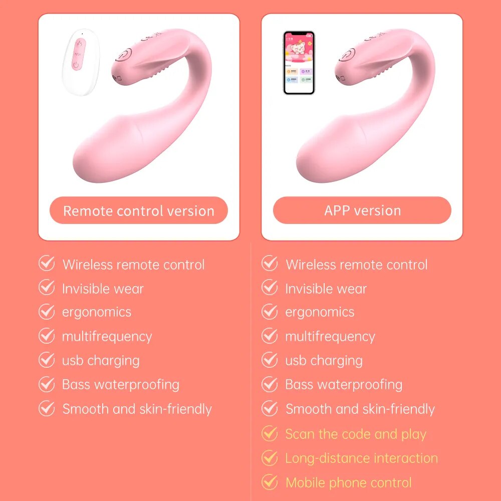  Nhập sỉ Trứng rung 2 đầu FreshFun CiCi không dây Bluetooth điều khiển từ xa qua app điện thoại loại tốt