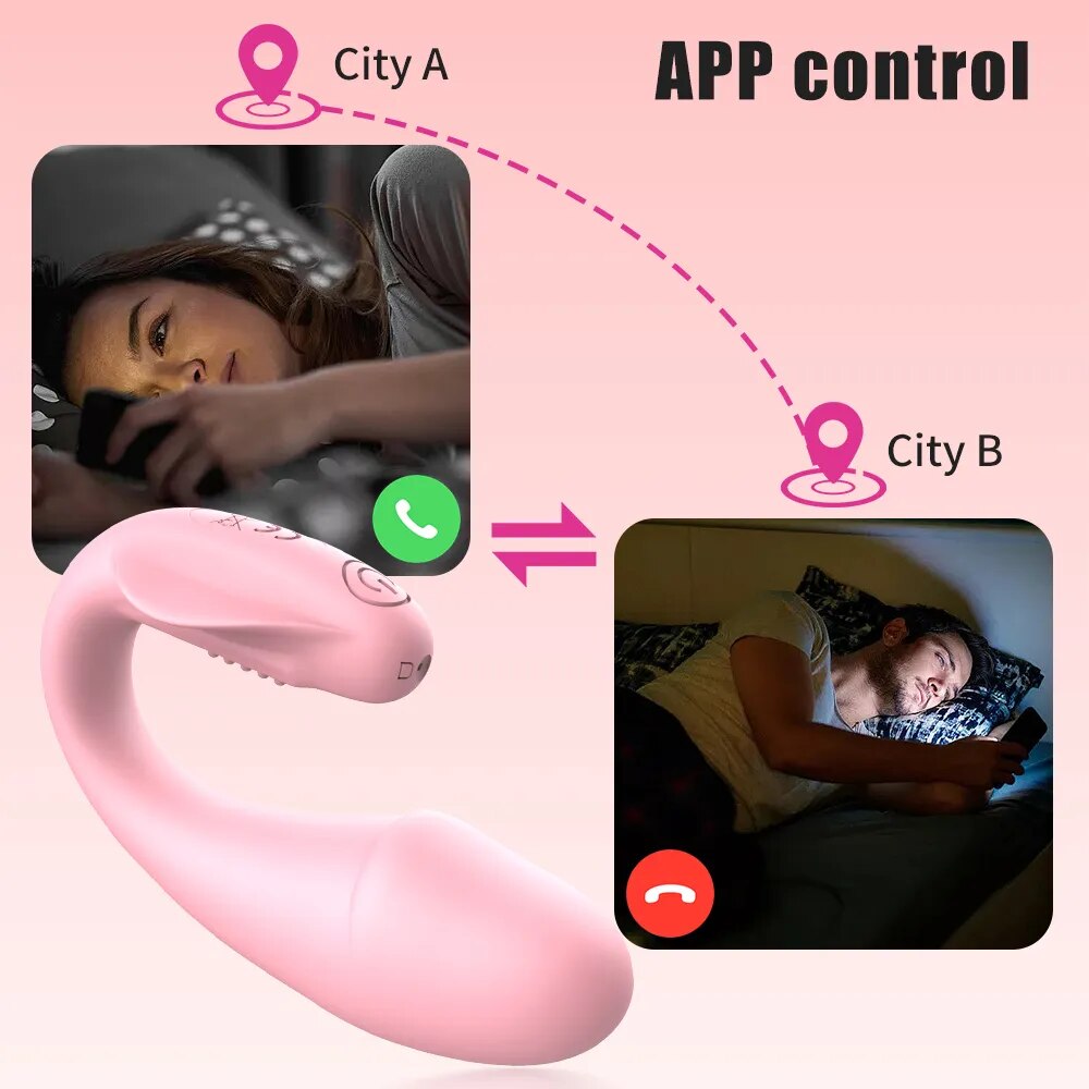  Nhập sỉ Trứng rung 2 đầu FreshFun CiCi không dây Bluetooth điều khiển từ xa qua app điện thoại loại tốt