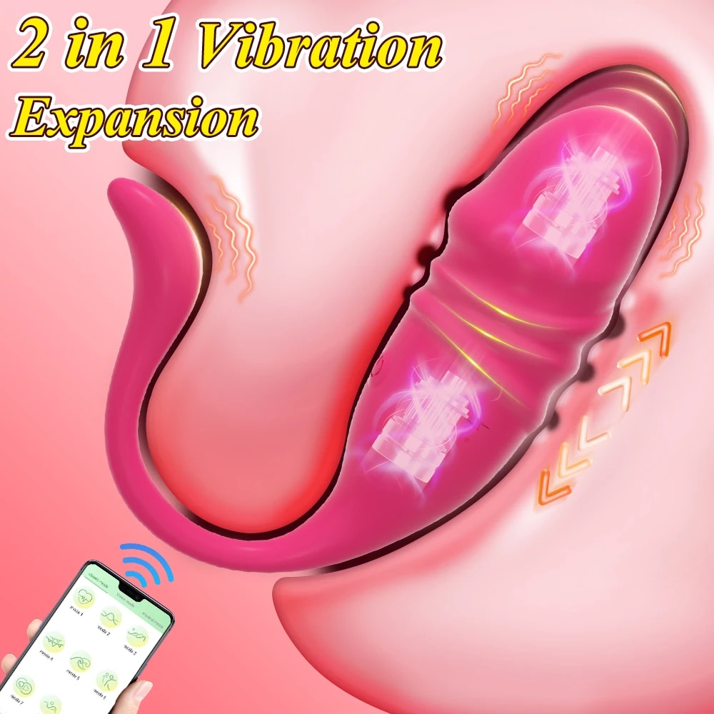  Đại lý Trứng rung tình yêu 2 đầu rung thụt điều khiển từ xa qua app loại tốt