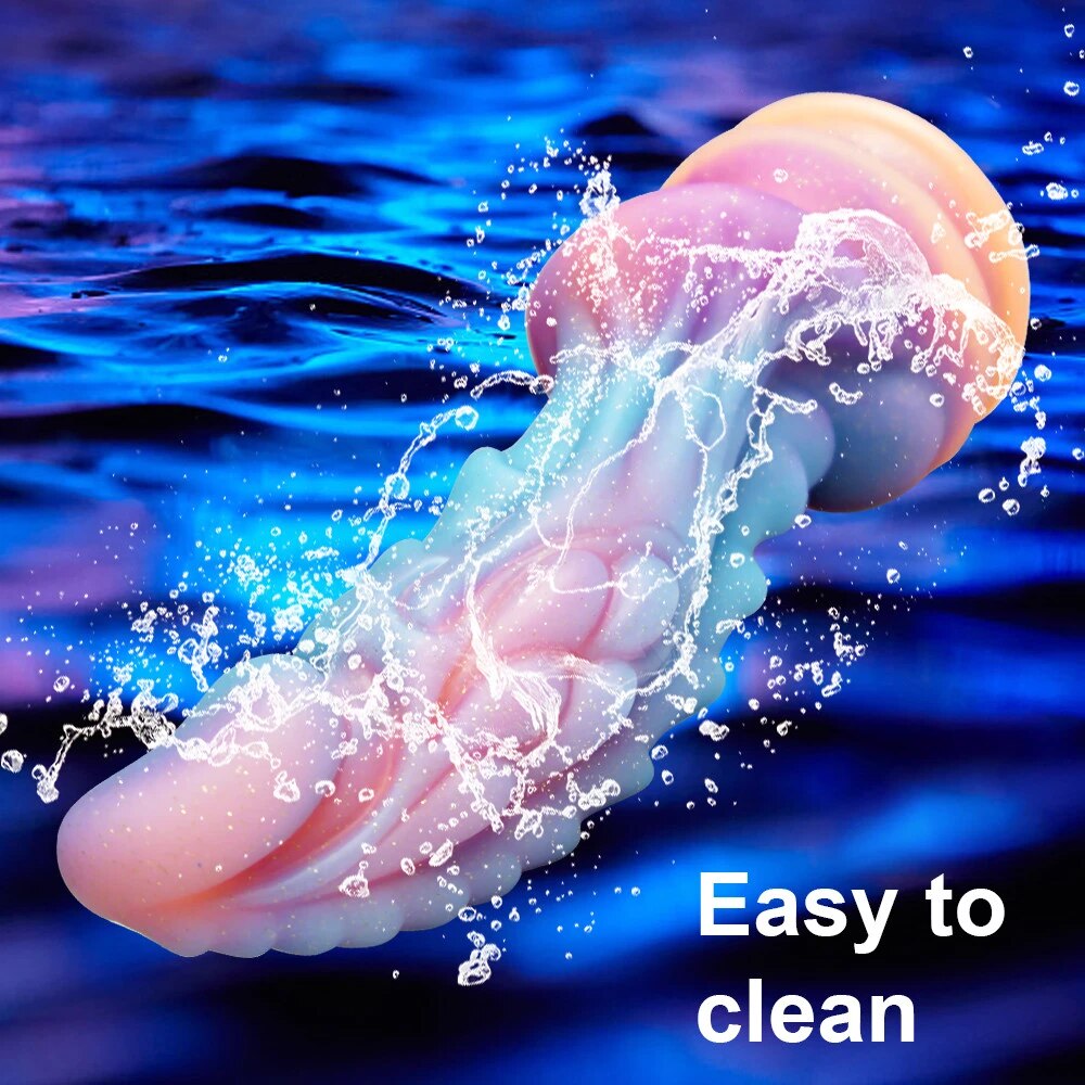  So sánh Dương vật giả phát sáng hình rồng size lớn đế gắn tường nhiều màu cao cấp