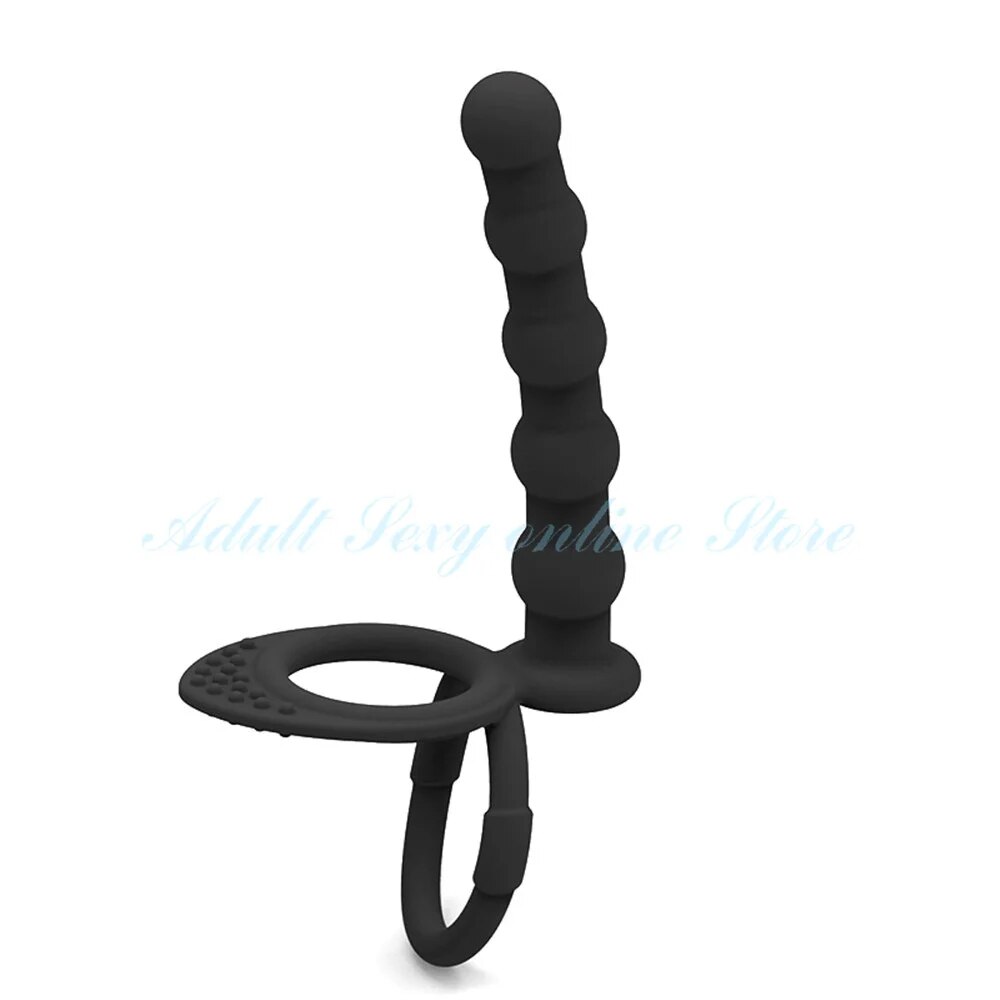  Shop bán Dương vật giả kết hợp vòng đeo kích thích hậu môn đồ chơi cho gay loại tốt