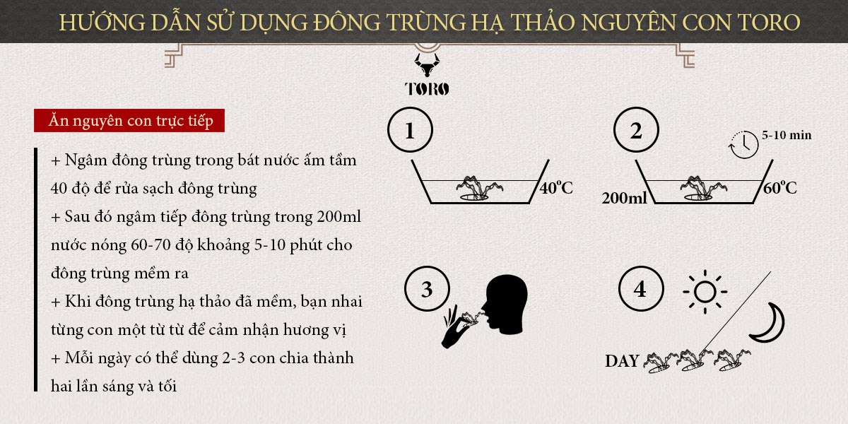 Bỏ sỉ Đông trùng hạ thảo cao cấp nguyên con - Tăng cường sinh lý bồi bổ cơ thể - 5g hàng mới về Bỏ sỉ Đông trùng hạ thảo cao cấp nguyên con - Tăng cường sinh lý bồi bổ cơ thể - 5g hàng mới về