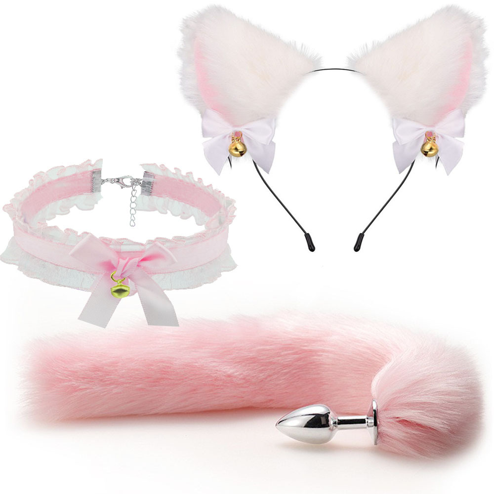  Bán Bộ dụng cụ BDSM 4 món cosplay cô mèo đáng yêu mới nhất
