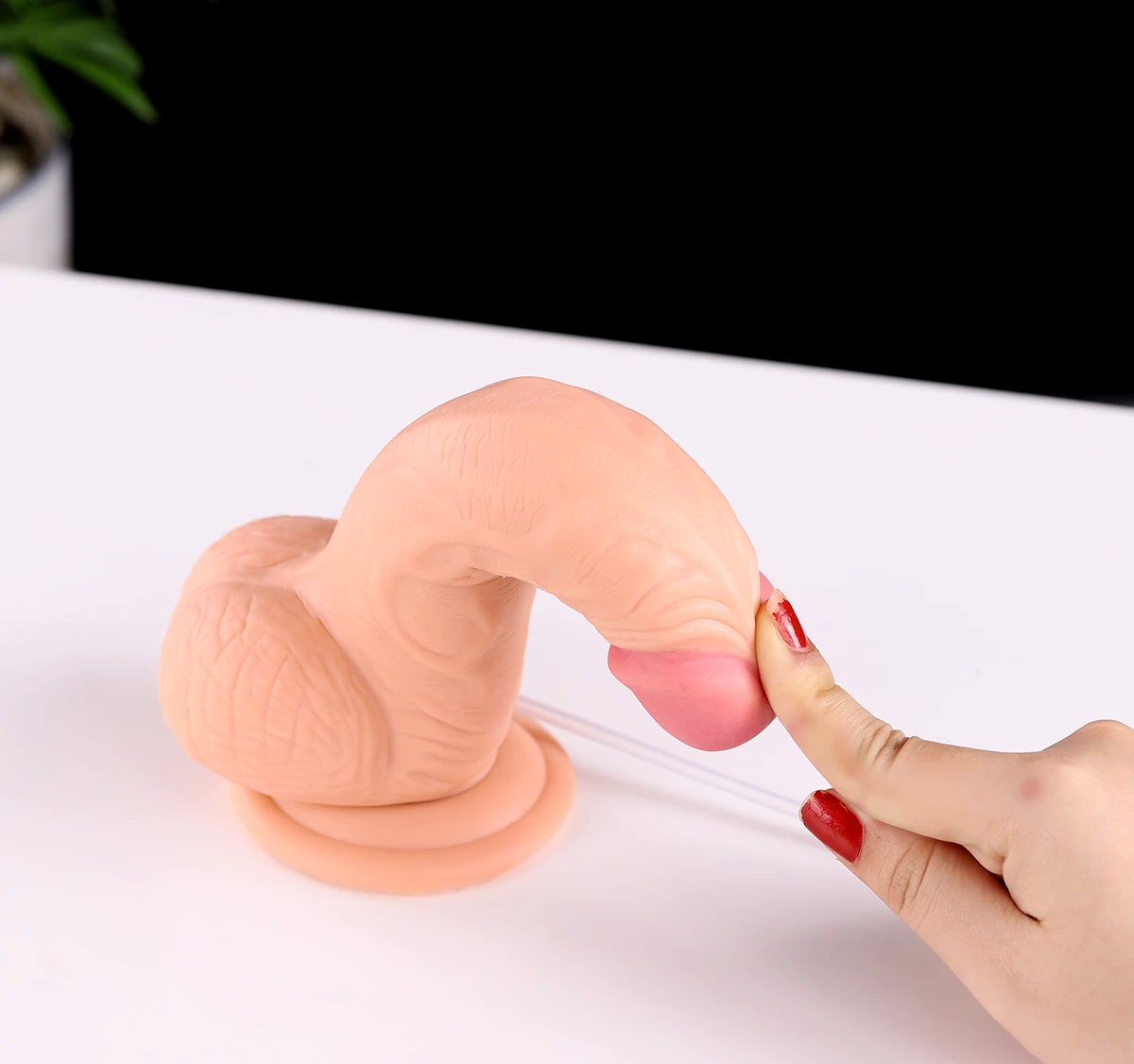  Kho sỉ Dương vật giả Lovetoy Soft Ejaculation 8 bắn nước xuất tinh silicon mềm mại loại tốt