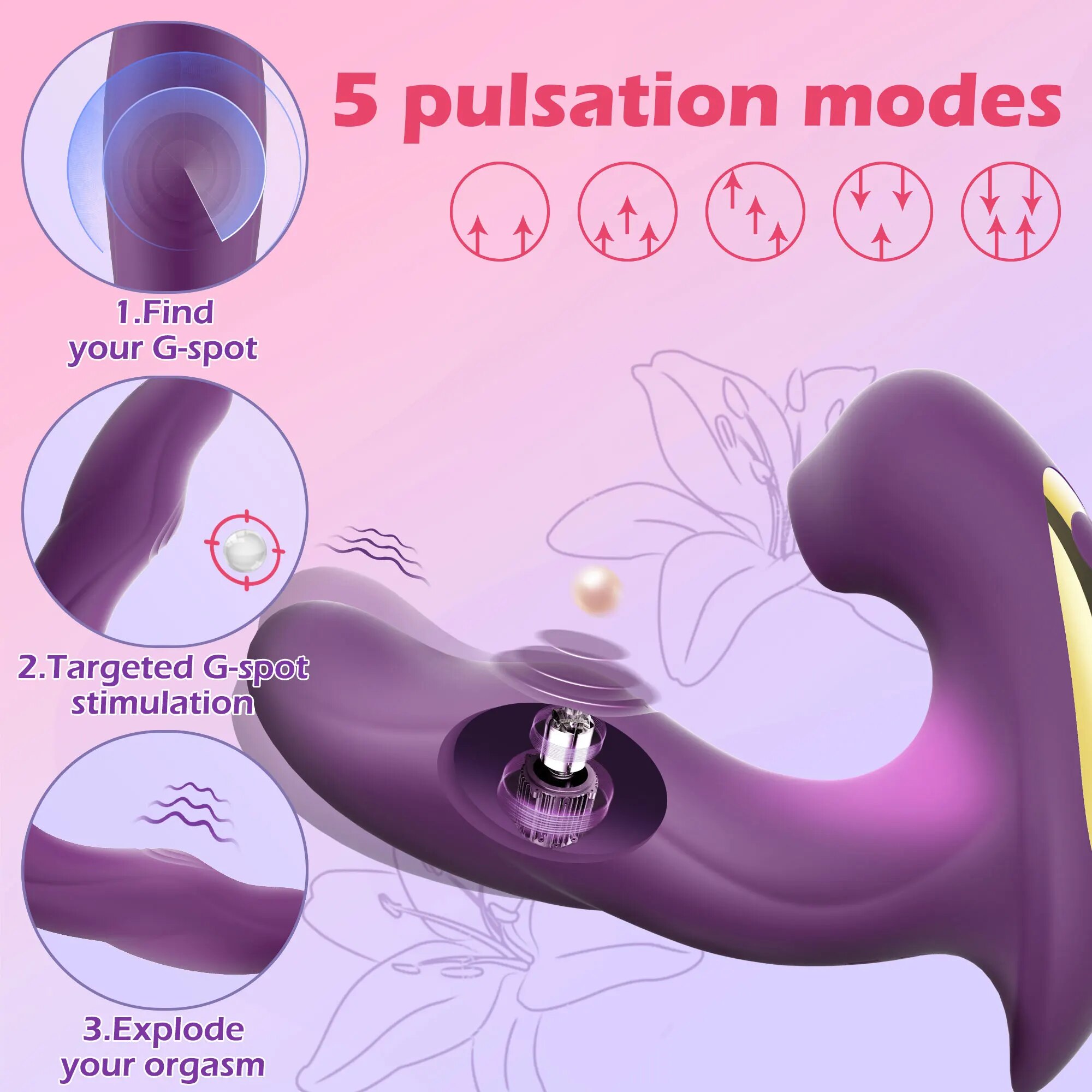  So sánh Máy massage điểm G 3 in 1 rung bú mút đa chức năng nhập khẩu