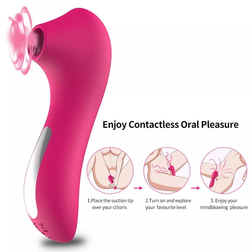 Máy Massage Điểm G Kích Thích Bú Mút Tình Dục Nữ