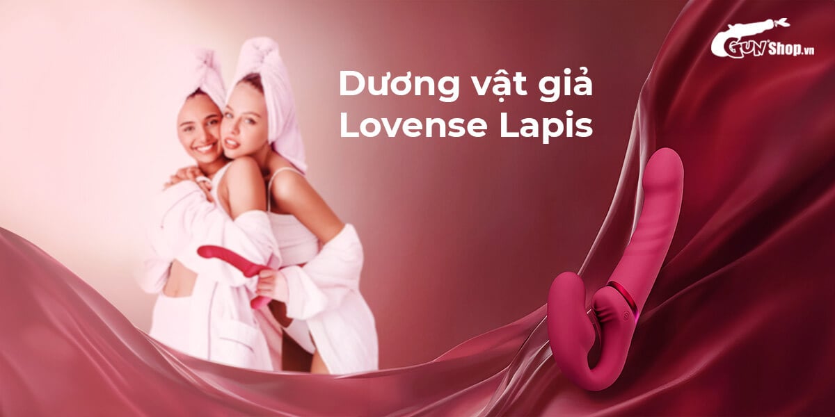  Địa chỉ bán Dương vật giả 2 đầu Lovense Lapis dành cho les điều khiển qua app có tốt không?