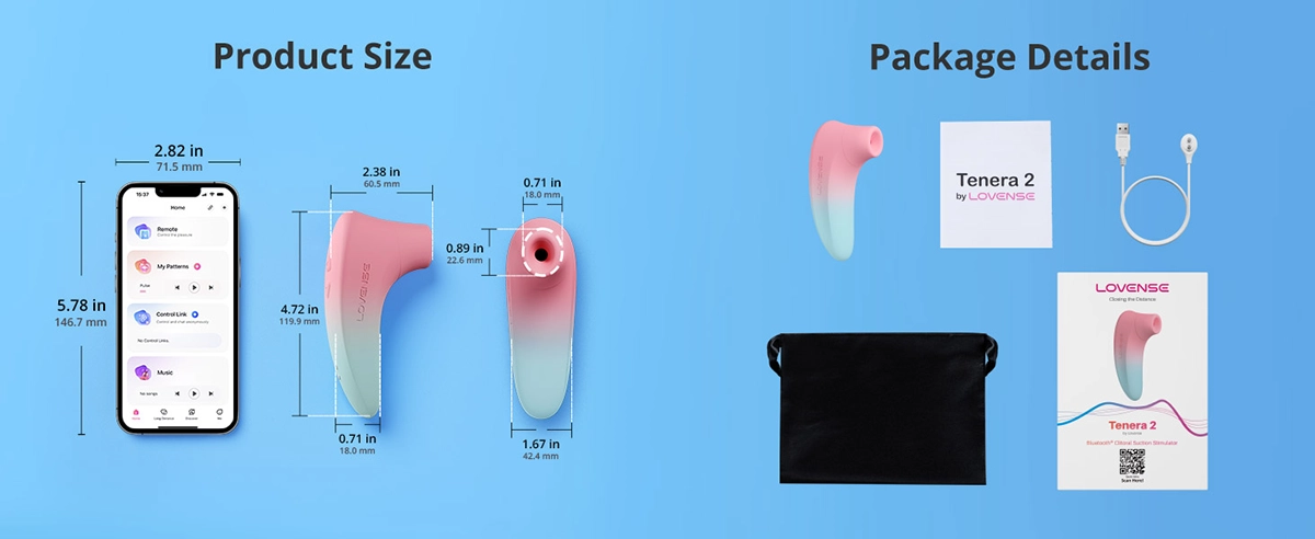  Thông tin Lovense Tenera 2 Clitoral Suction Stimulator máy bú hút âm vật kết nối qua App giá rẻ