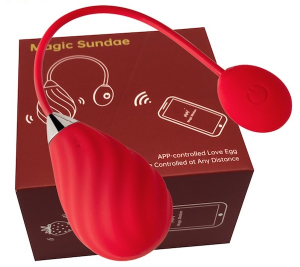 Sỉ Trứng rung Magic Motion Sundae hình giọt nước điều khiển qua app bluetooth giá rẻ Sỉ Trứng rung Magic Motion Sundae hình giọt nước điều khiển qua app bluetooth giá rẻ