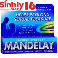  Bỏ sỉ Gel bôi trơn chống xuất tinh Mandelay hàng xách tay