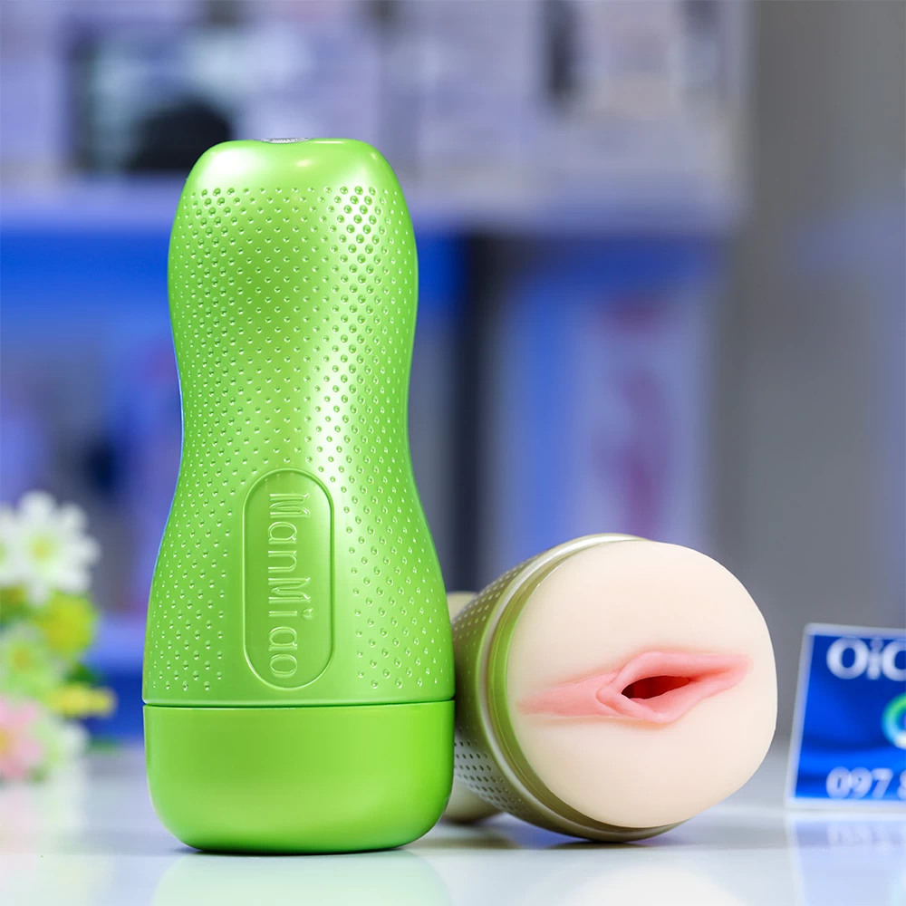 Cung cấp ManMiao Shake Cup Âm đạo giả dạng cốc thủ dâm nhỏ gọn mềm như thật chính hãng